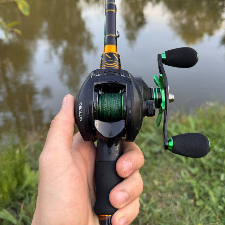 Obalus Baitcast-Rolle