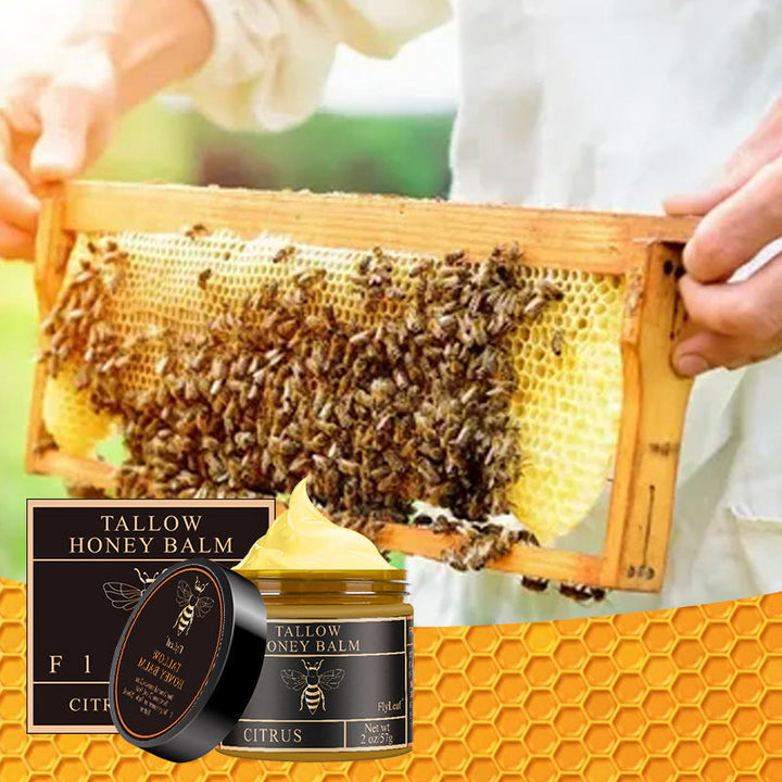 NaturBalance™ – Gesichtscreme mit Rindertalg, Bienenwachs & Honig für geschmeidige Haut [1 + 1 Gratis]
