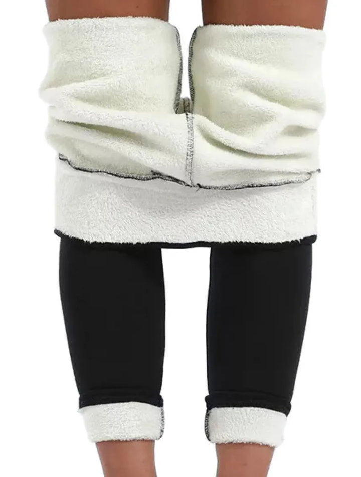 FigurWärme™ Figurformende Thermo-Leggings mit Sherpa-Futter