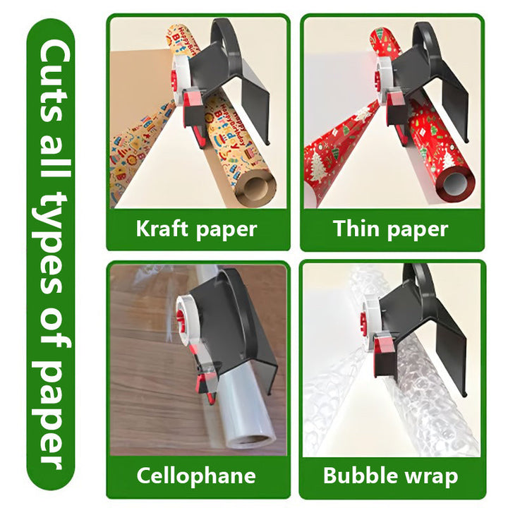 PackSchnitt™ Geschenkpapier-Rollenschneider mit Tragegriff