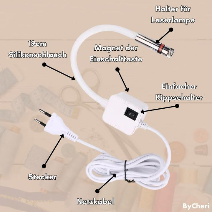 50% RABATT TEMPORÄR | QuiltPerfect™ - Laser-Leitfaden zum Nähen