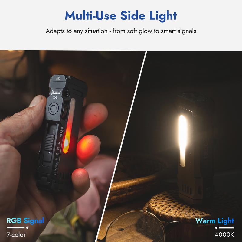 💥LED-Arbeitsleuchte mit 180° drehbarem Kopf