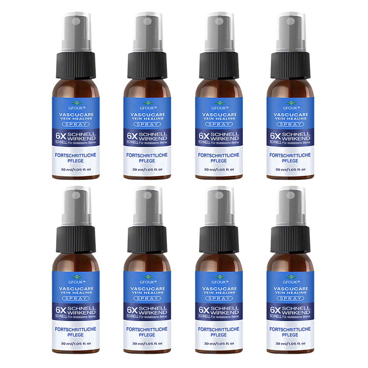 🇩🇪🏃‍🌿GFOUK® VascuCare Vein Healing Spray(Entwickelt für Krampfadern, Besenreiser, tiefe Venenthrombose (TVT), chronische venöse Insuffizienz, venöse Geschwüre, Thrombophlebitis und andere venöse Beschwerden)