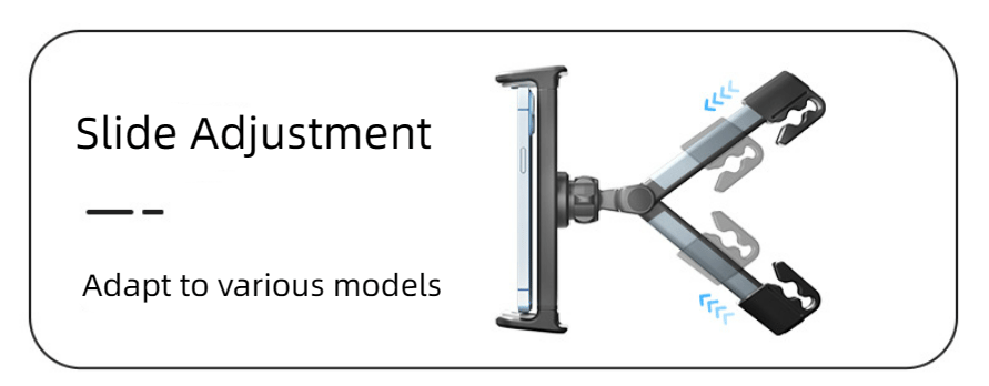 TabLock™ - Kopfstützen Tablet Halterung