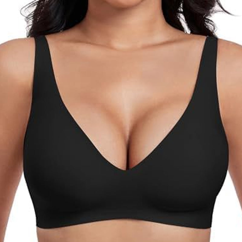 Jelly Wireless – der ultra-bequeme, drahtlose Damen-BH: nahtlos, Tief-V & Push-Up