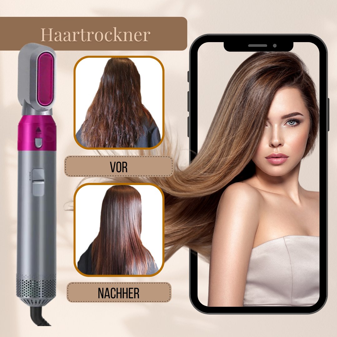 GlamWave™ 5-in-1 Styler