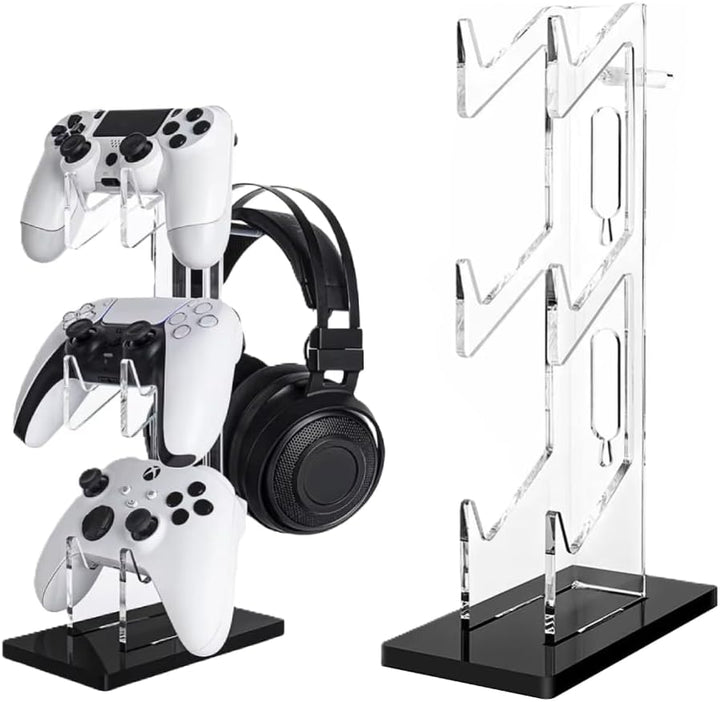 GameSeat™ – 3-lagiger Gaming-Controller-Ständer und Kopfhörerständer