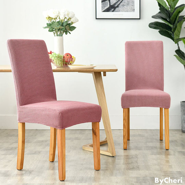 1 + 1 GRATIS HEUTE | Premium Stretch Stuhlhussen™  | Verleihen Sie Ihren alten Stühlen ein neues Leben
