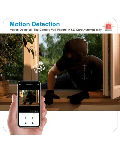 SafeView™ - Drahtlose Wifi Glühbirnenkamera Sicherheitskamera (50% Rabatt)