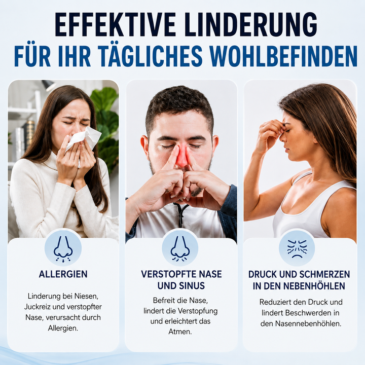 NasenKlar™ 2-in-1 Nasenreinigungssystem