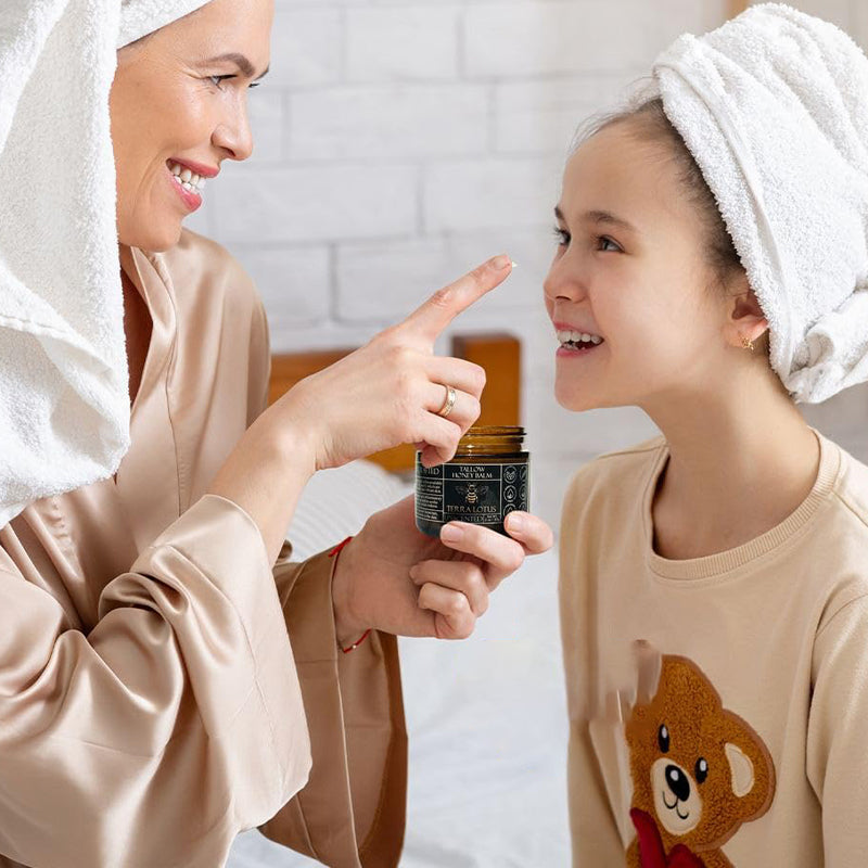 NaturBalance™ – Gesichtscreme mit Rindertalg, Bienenwachs & Honig für geschmeidige Haut [1 + 1 Gratis]