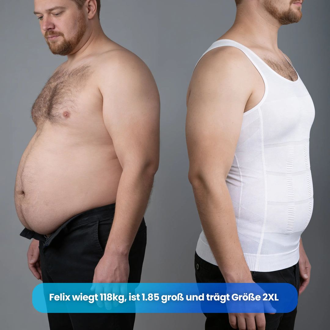 Kompressions-Shapewear glättet den Bauch – für sofortiges Selbstvertrauen