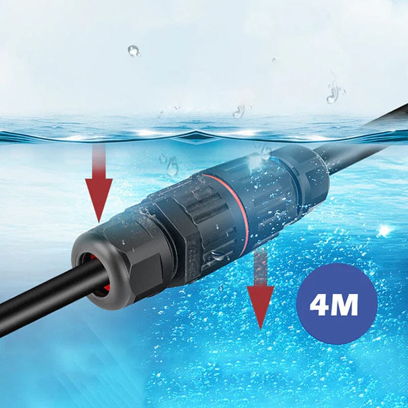 1+1 GRATIS | AquaShield™ | Wasserdichte elektrische Verkabelung im Freien