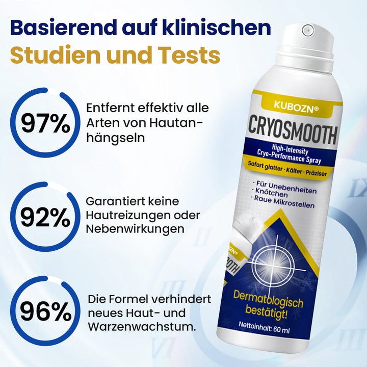 HautGlatt™ Kryo-Präzisionsspray gegen Hautunebenheiten