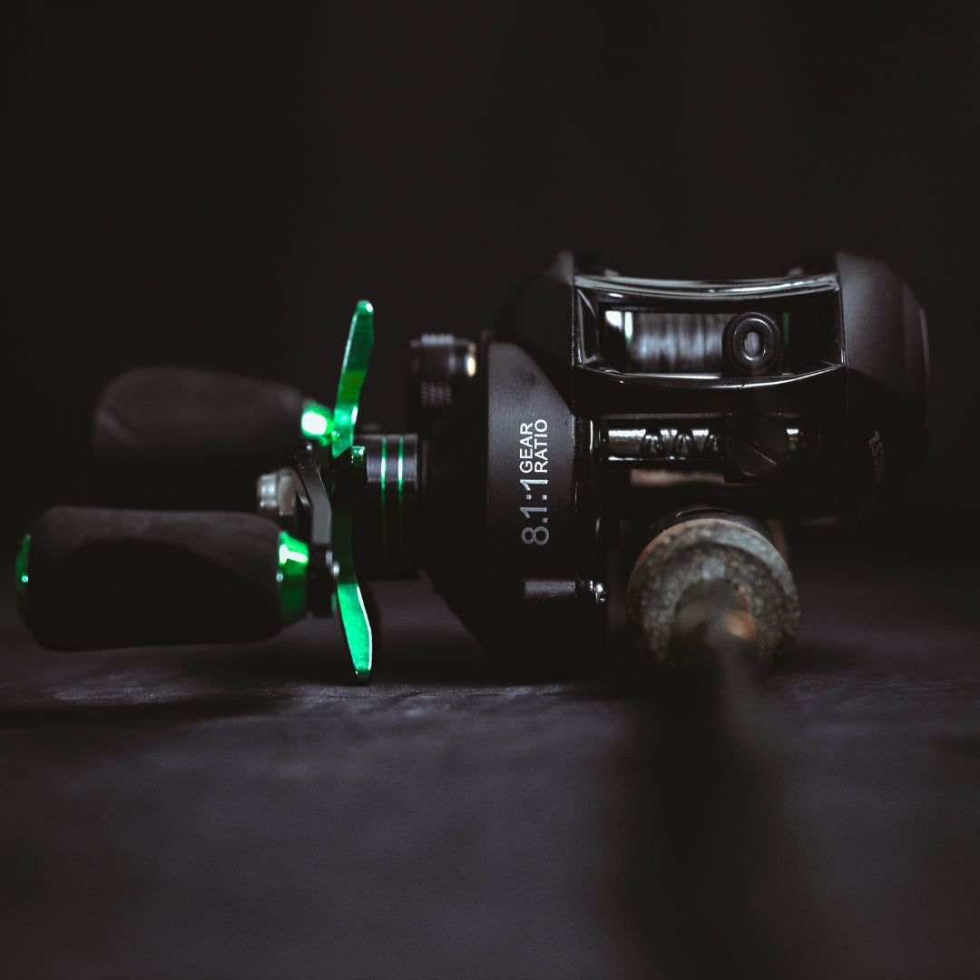Obalus Baitcast-Rolle