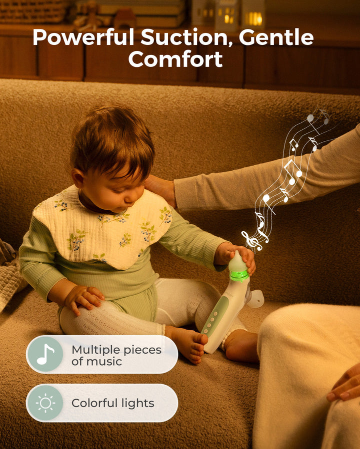 NasenSanft™ 2-in-1 Elektrischer Baby-Nasensauger