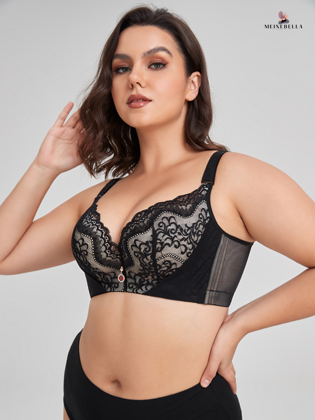 Spitzen-Push-up-BH für selbstbewusste Eleganz im Alltag