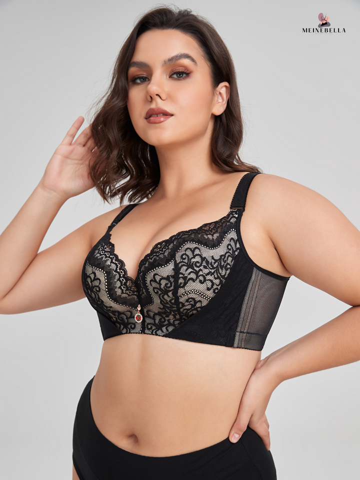 Spitzen-Push-up-BH für selbstbewusste Eleganz im Alltag