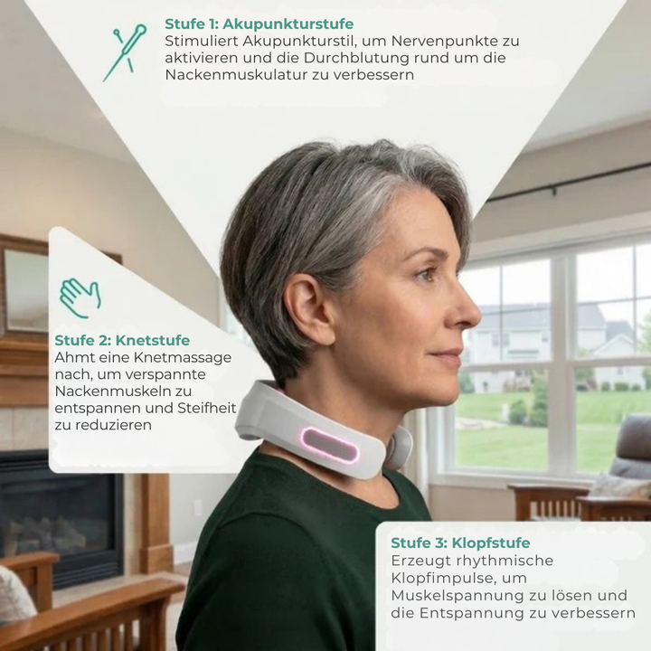NackenWohl™ Entspannendes Nackenmassagegerät