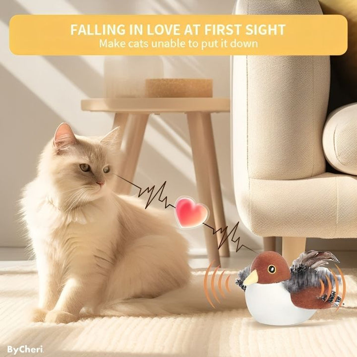 1 + 1 GRATIS HEUTE | FuzzyTweet™ | Interaktives Katzenspielzeug