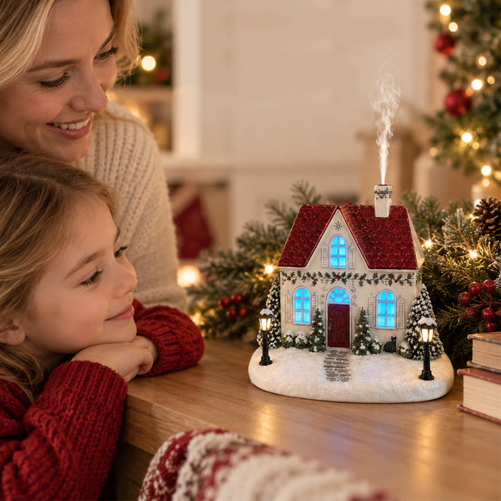 WeihnachtsZauber™ Weihnachtshaus mit Aroma-Diffusor