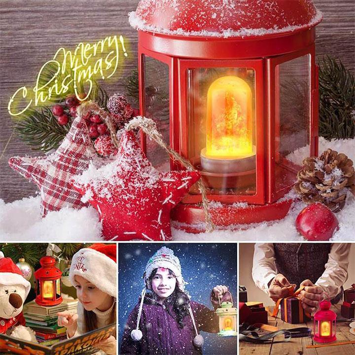 GlowBlaze™ - LED-Glühbirne mit Flammeneffekt zur Erzeugung von Atmosphäre (50 % RABATT)