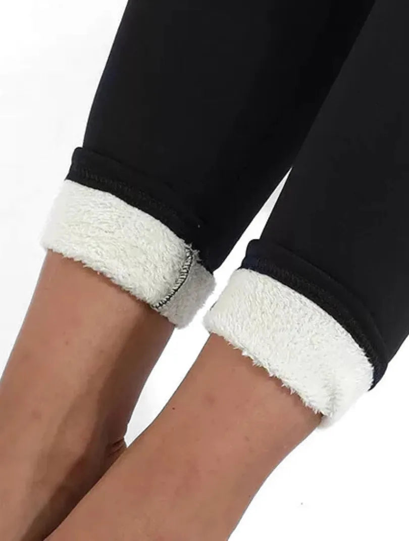 FigurWärme™ Figurformende Thermo-Leggings mit Sherpa-Futter