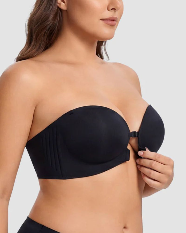 AuraLift™ Nahtloser Push-Up-BH mit Frontverschluss