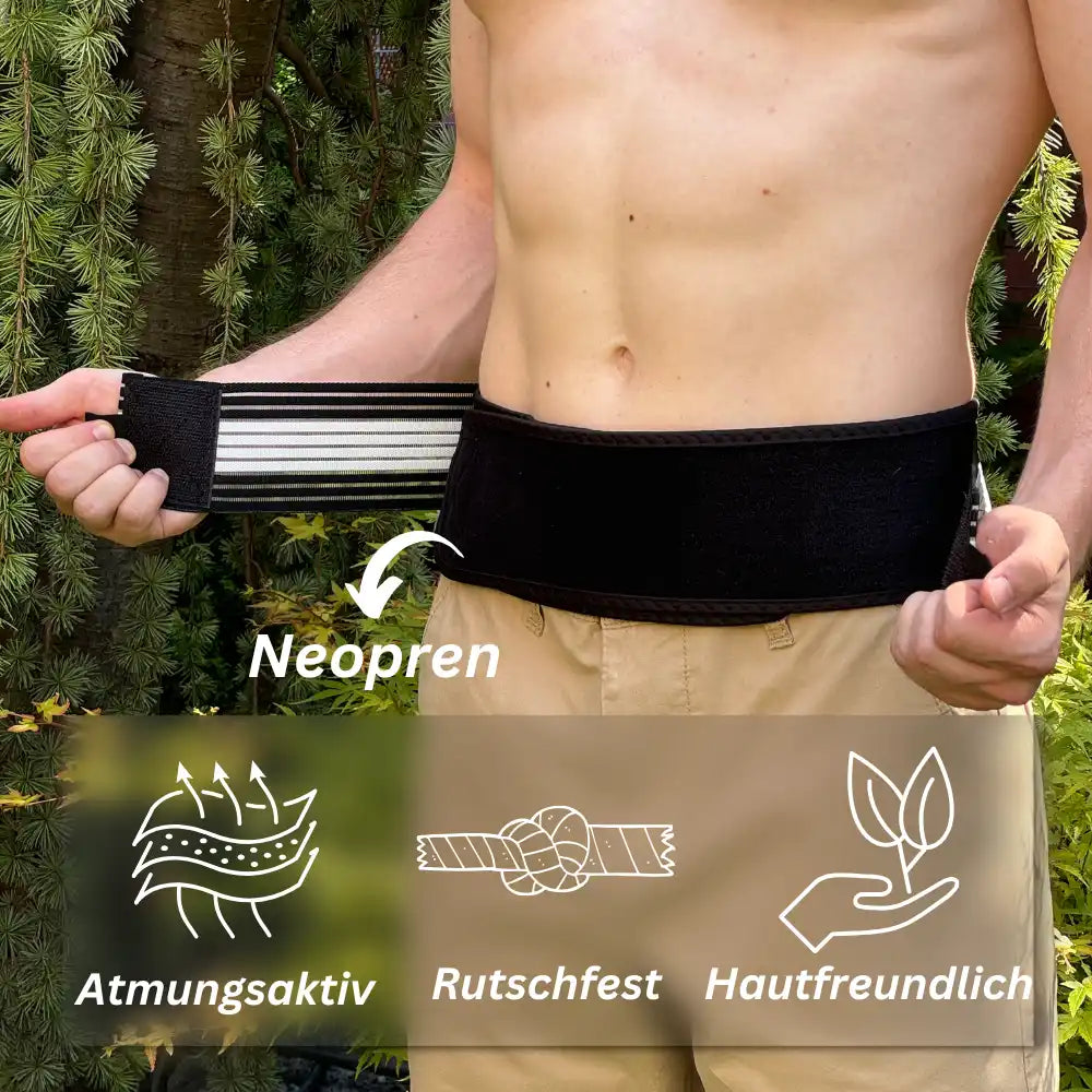 RückenHalt™ Stützender Rücken- & Hüftgürtel