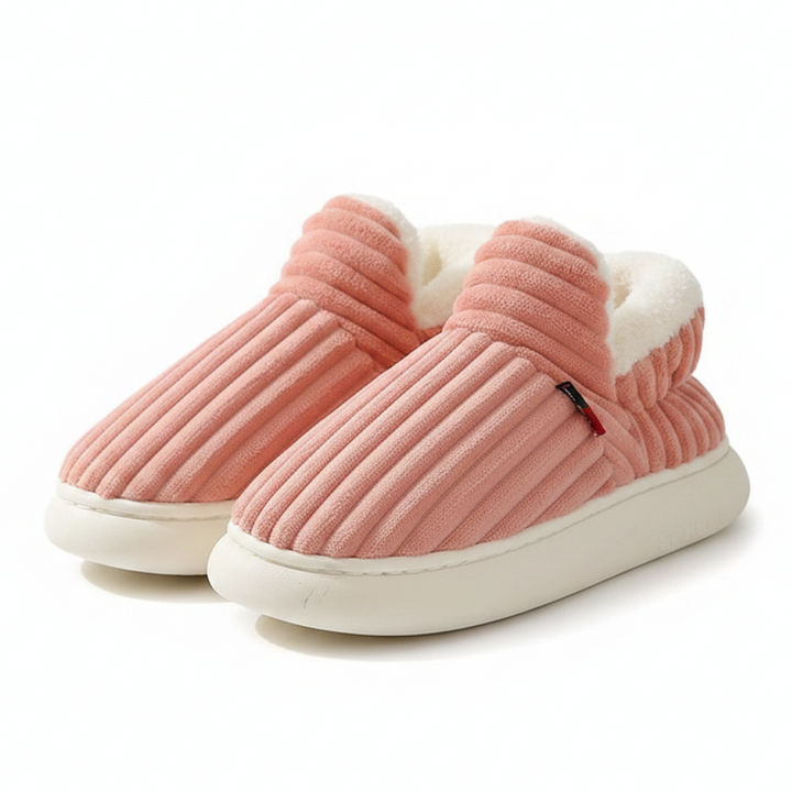 FußWolke™ Flauschige Kuschelpantoffeln für warme Füße