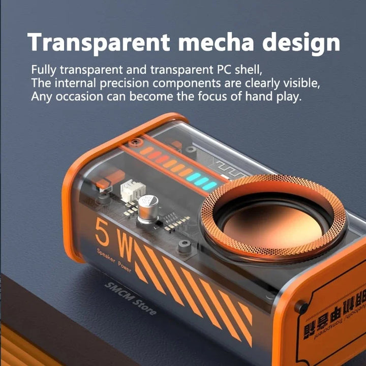 SonicSound™ - Kristallklarer Transparenter Lautsprecher