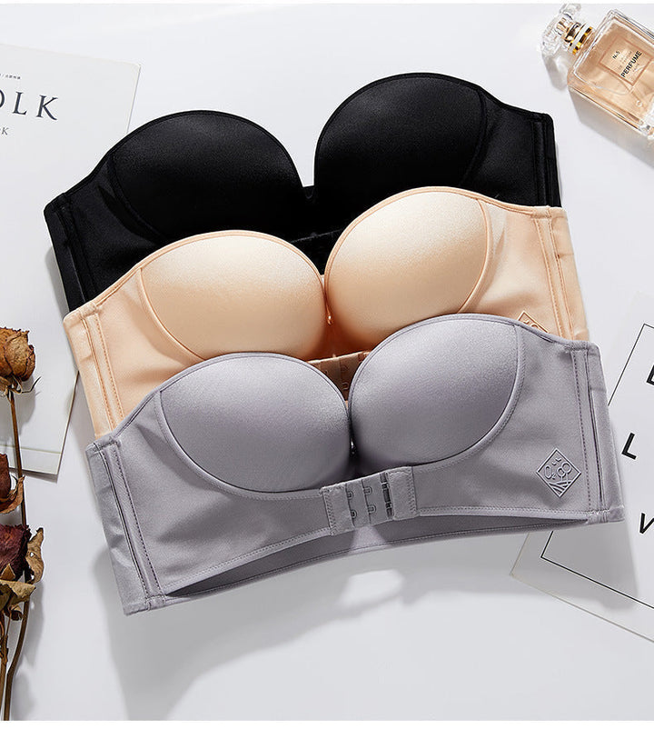 1 + 1  Gratis | Marien™ - Trägerlose Push-up-BHs [Letzter Tag Rabatt]