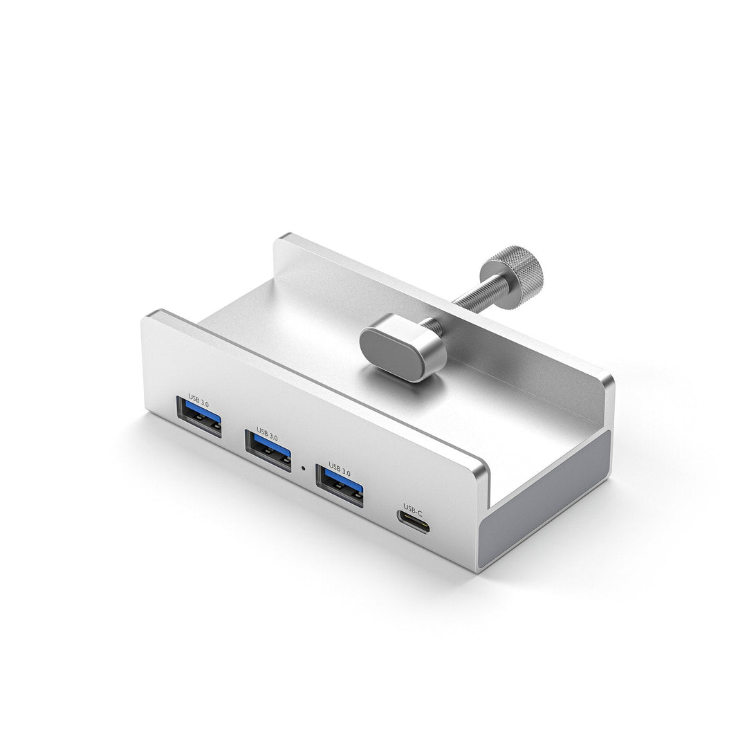 SpeedHub™ - 6-IN-1 Schwarzer Clip Dock 5Gbps USB 3.0 HUB Aluminiumlegierung Externer Multi-USB-Splitter-Adapter für Laptop Desktop