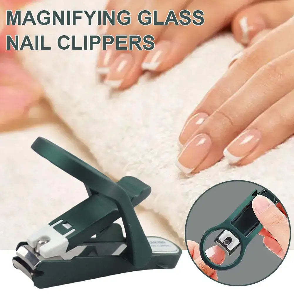 VisiClip™ – Kompakter Nagelknipser mit Lupe für präzise und mühelose Pflege [50 % Rabatt]