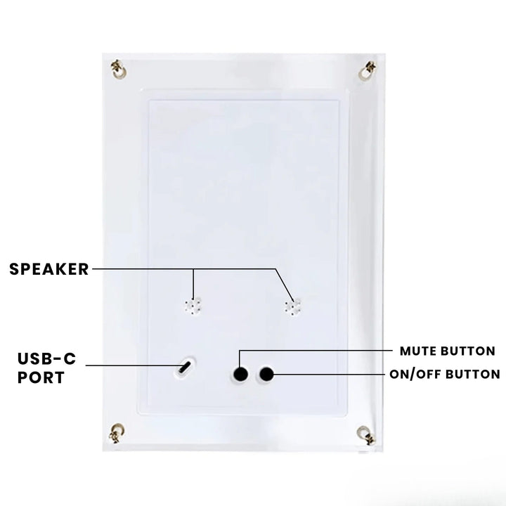 FrameIt™ - Digitaler Fotorahmen für elegante Erinnerungsdarstellung