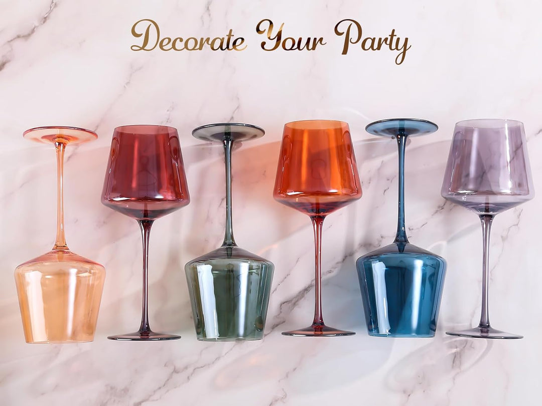 Prismate™ - Elegantes Kristall-Weinglas-Set (6 Stück)