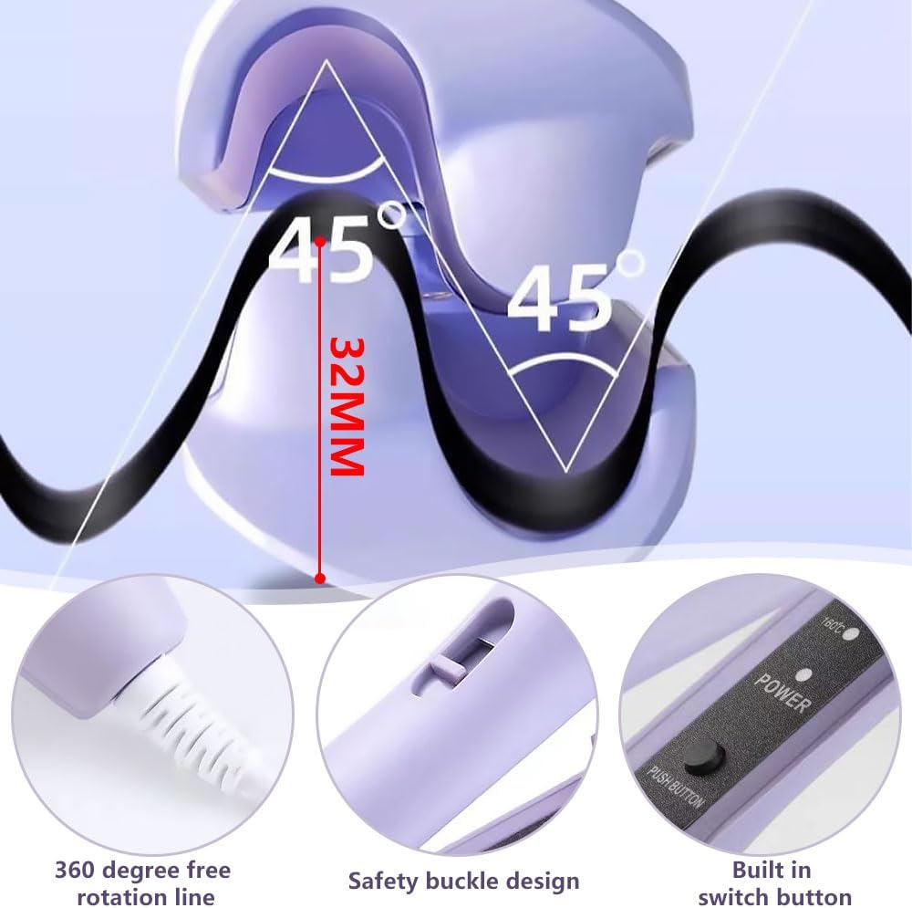 Curliora™ | Glatte, dauerhafte Wellen mit sanftem Lambswool Touch