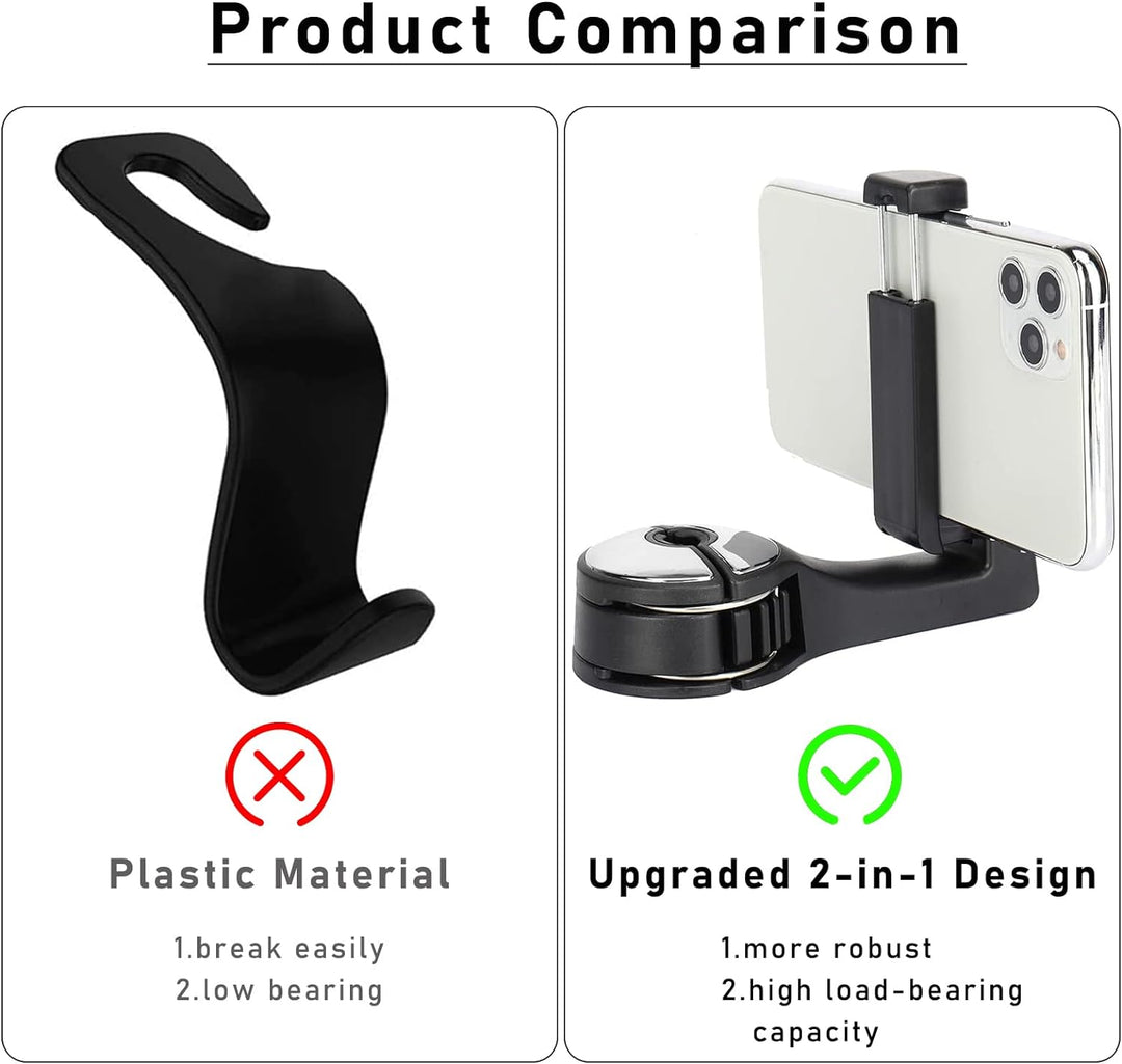 2+2 Gratis | AutoMate™ Autositztasche Verborgenes Haken