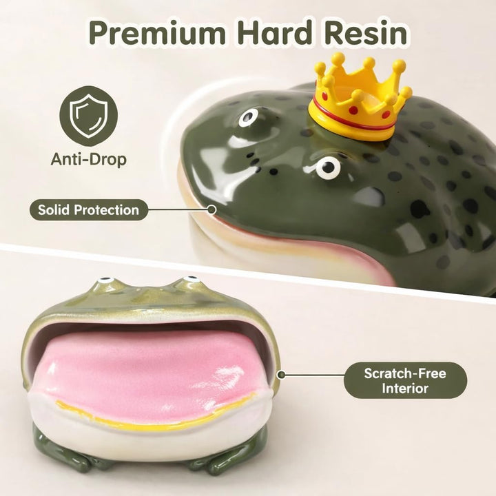 FroschHülle™ 3D-Kopfhörerhülle im Froschdesign
