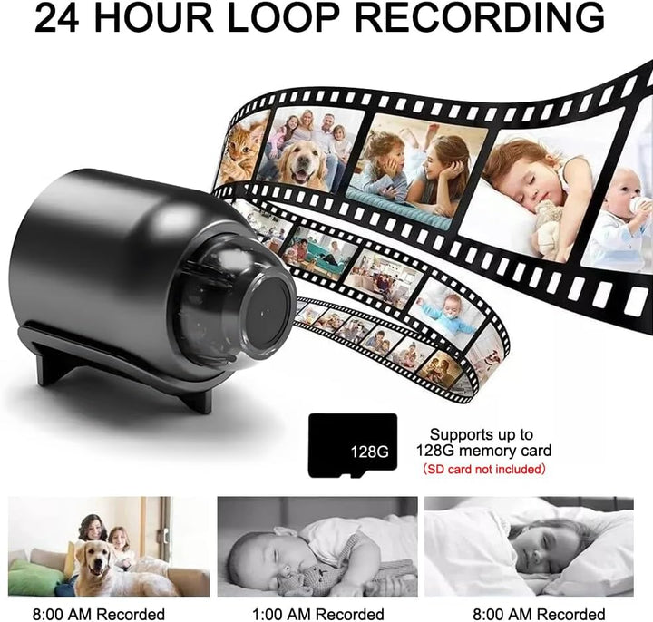 StealthCam™ - Kompakte drahtlose Überwachungskamera für mehr Sicherheit