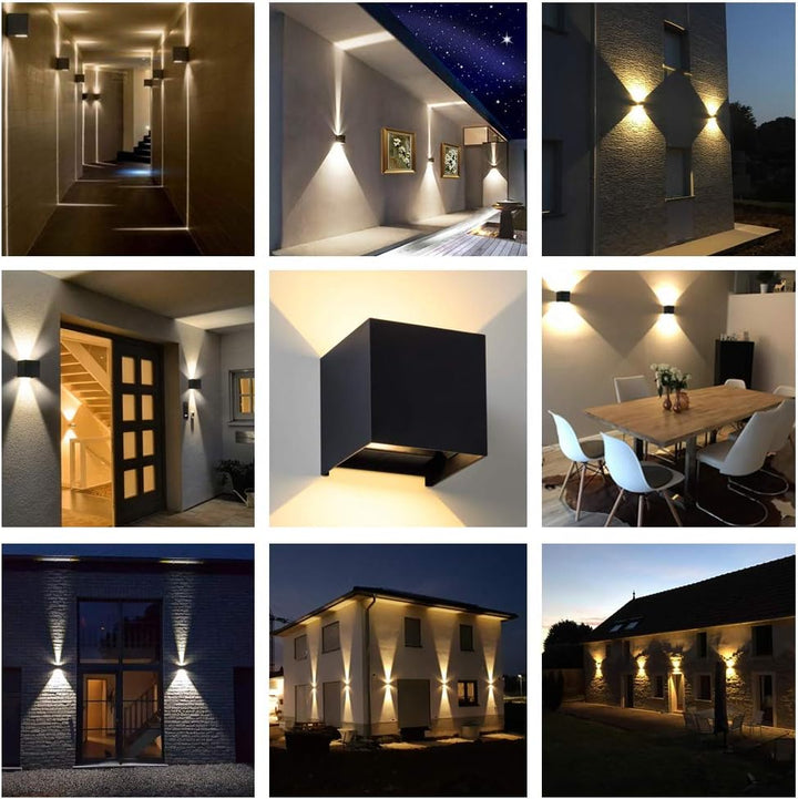 LichtAura™ Moderne LED-Wandleuchte mit Bewegungssensor
