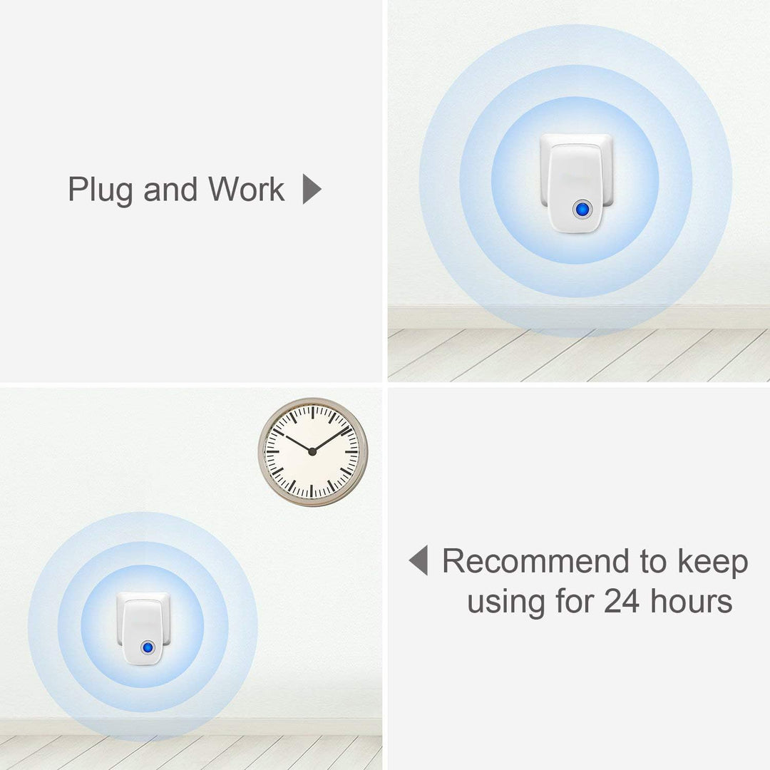 PestShield Ultraschall Schädlingsbekämpfer | Sicher & Umweltfreundlich | 1+1 Gratis | Für Haus & Haustiere