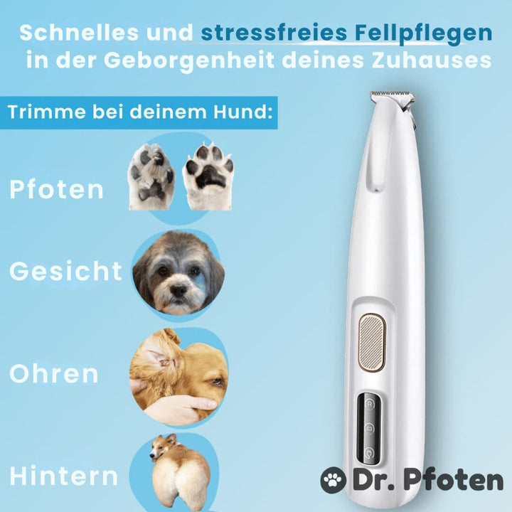 PfotenGlanz™ Elektrischer Pfotentrimmer
