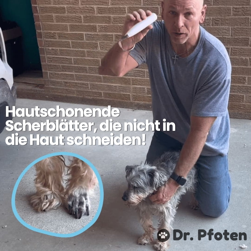 PfotenGlanz™ Elektrischer Pfotentrimmer