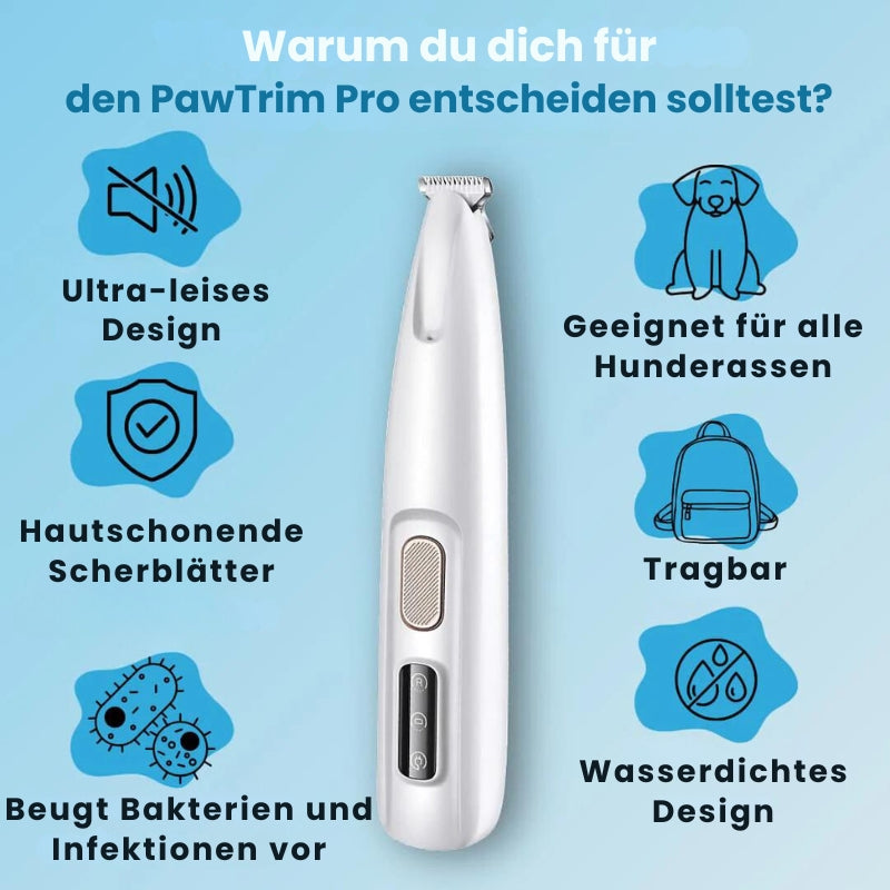 PfotenGlanz™ Elektrischer Pfotentrimmer
