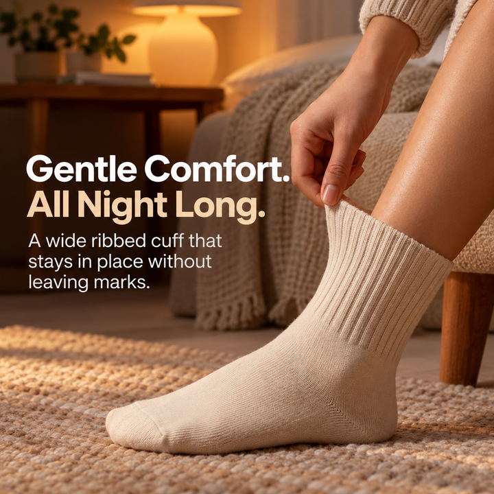 WolkenSocke™ Gemütliche Slouchy Strick-Socken