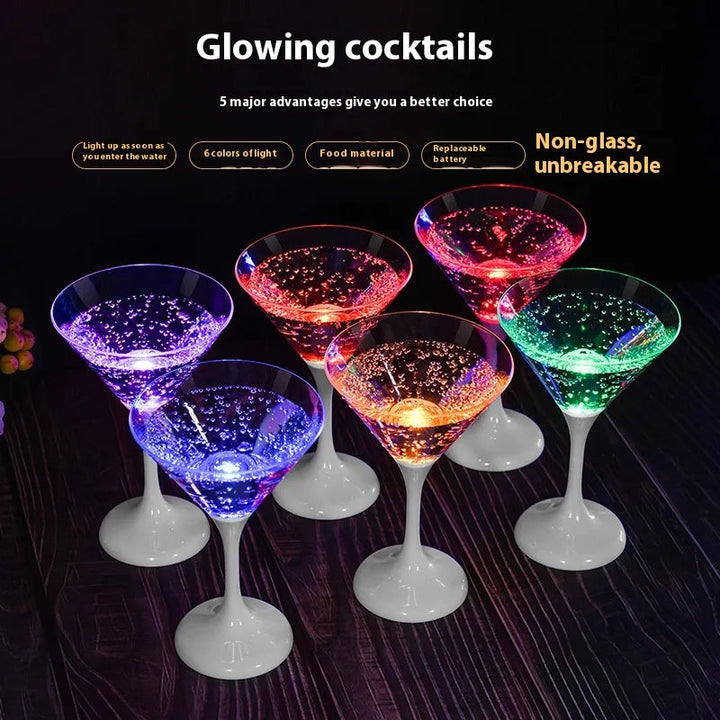 Glowware™ - LED-Licht-Weingläser