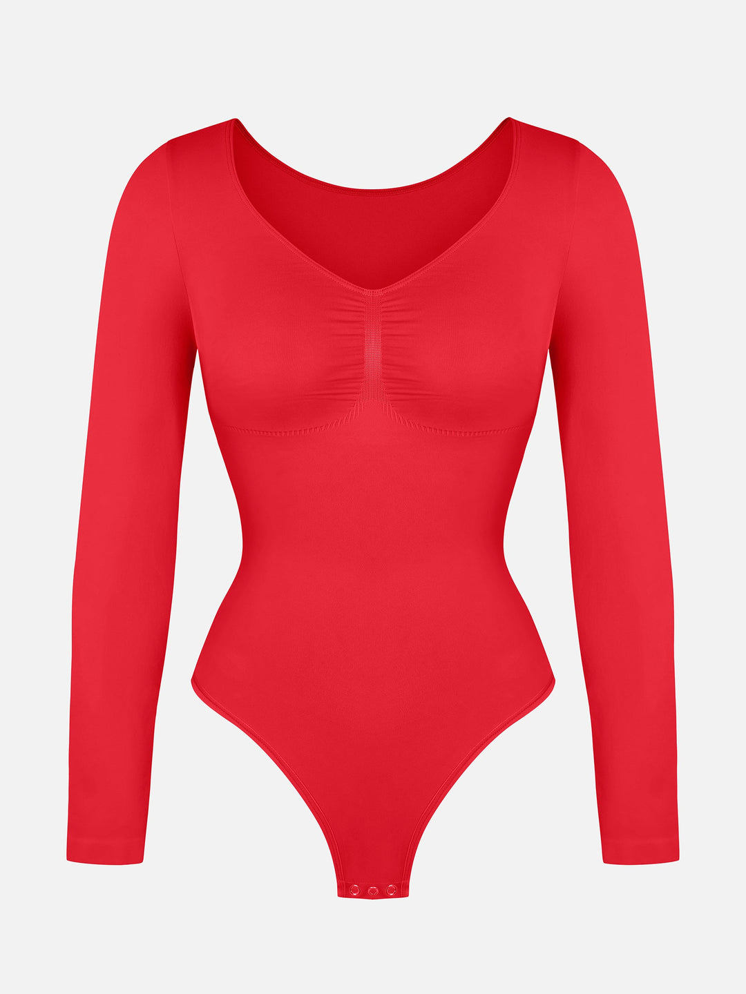 Curvevo™ Nahtloser Langarm-Bodysuit