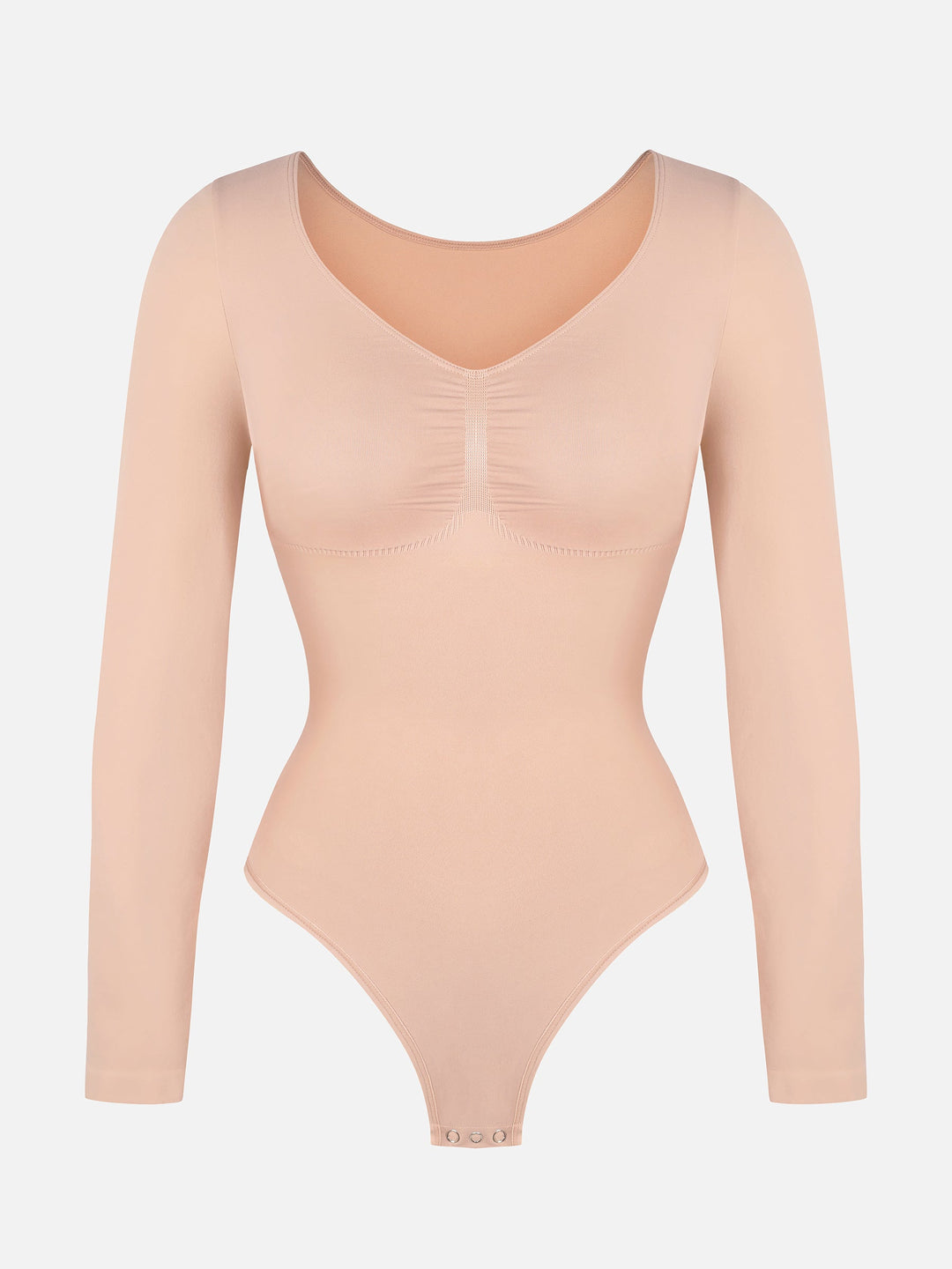 Curvevo™ Nahtloser Langarm-Bodysuit