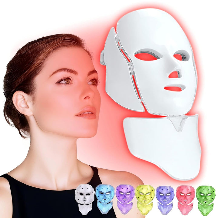 TherapyMask™ – 7-Farben Hautbehandlung, kabellos & wiederaufladbar [50% Rabatt]